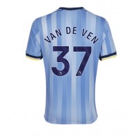 Camiseta Tottenham Hotspur Micky van de Ven #37 Visitante Equipación 2024-25 manga corta